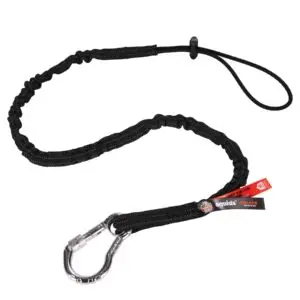 Squids 3100 Tool Lanyard, Single Carabiner and Cinch Loop - 10lbs