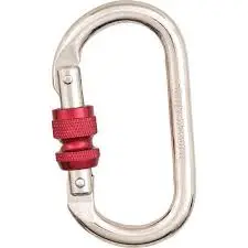 Cypher steel oval carabiner