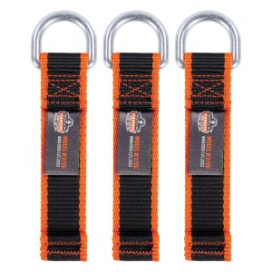 Squids 3706 Web Tool Tether Attachment - D-Ring Tool Tails - 5lbs // 2.3kg (3-Pack)